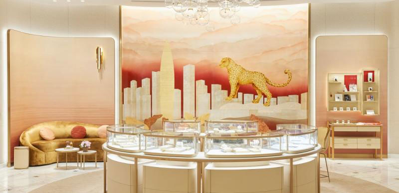 Création & Aménagement d'une boutique de luxe pour Cartier