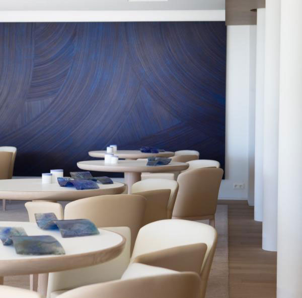 Wall decoration for the luxury hotel Le Castellet