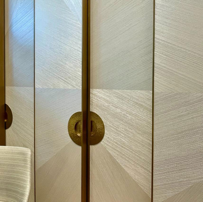 Ultra luxe Stella decor in paper marquetry for Cartier Dubaï